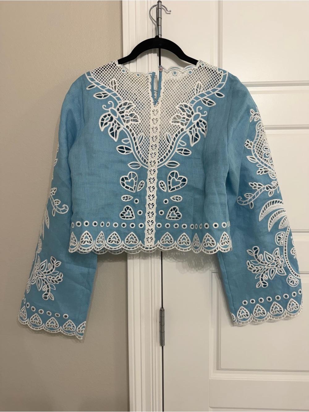 FARM Rio Light Blue
Romantic Richelieu
Blouse - Picture 7 of 8